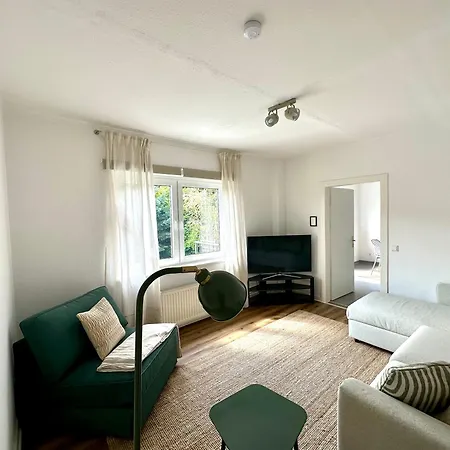 公寓 Huegelhaus - Gemuetliche Mit Balkon